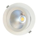 Sunlight Sıva Altı Ledli Salyangoz Spot 40 Watt Ilık Beyaz