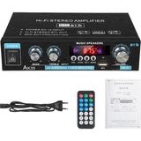 Sunlink AK35 800W Ev Araba Amplifikatörleri 2 Kanal Bluetooth 5.0 Surround Ses Fm USB Uzaktan Kumanda Mini Hıfı Dijital Amplifikatör Stereo
