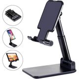 Sunlink iPhone iPad Için Masa Cep Telefonu Tutucu Standı Xiaomi Ayarlanabilir Masaüstü Tablet Tutucu Evrensel Masa Cep Telefonu Standı - Siyah