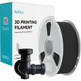 Sunlu Pla Carbon Fiber Siyah Filament - 1.75MM - 1 kg - Karbon Siyah
