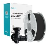 Sunlu PLA Carbon Fiber Siyah Filament - 1.75mm - 1 Kg