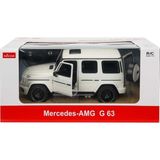 Sunman 1:14 Mercedes Benz G63 Amg Işıklı Uzaktan Kumandalı Araba-Beyaz