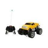 Sunman 1:18 26 cm Sarı Jeep Uzaktan Kumandalı Jumbo Wheels Usb Şarjlı Araba