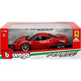 Sunman 1:18 Ferrari Signature Series 488 Gtb Model Araba