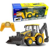 Sunman 1:18 Uzaktan Kumandalı Volvo Kepçe İş Makinesi 5+ Yaş İçin Dayanıklı ve Detaylı Tasarım