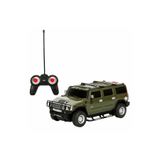 Sunman 1:24 Hummer H2 Işıklı Uzaktan Kumandalı Araba 39427 Yeşil Araba