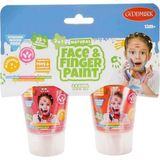 Sunman 2in1 Doğal Yüz ve Parmak Boyası 2’li