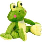 Sunman 30 cm Boyunda, Fularlı Şıklıkta Peluş Kurbağa ile Tanışın! - 09-Yeşil