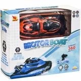 Sunman 3328 2.4GHz Kumandalı Işıklı 10 cm Motorboat