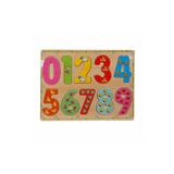 Sunman 5215 -wooden Puzzle Numbers 10 Parça