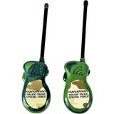 Sunman 6056 Asker Temalı Walkie Talkie Telsiz Seti 2 Adet 9V Çocuklar İçin Eğlenceli Oyun
