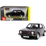 Sunman Burago Golf Mk1 Gtı 1/24 Ölçek Kapıları Açılan Metal Klasik Model Oyuncak Araba - Renkli