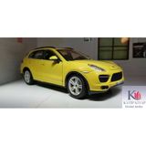 Sunman Burago Porsche Cayenne Turbo 1/24 Sarı Model Araba