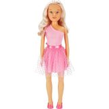 Sunman Clara S00003532 Walking Doll Party Bebek 80 cm 3+ - Renkli