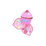 Sunman Çocuk Set Kız Çocuk Pembe Pretty Pinky Cupcake Makyaj Güzellik Seti