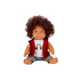 Sunman Curly Bebek 35 Cm. - Kulaklık Tişörtlü