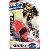 Sunman Dönüşebilen Robot Araba - 16 cm Super Auto Model