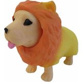 Sunman Dress Your Puppy Kostümlü Figürler - Aslan Labrador - 1018 Sarı