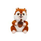 Sunman Fındık Tutan Peluş Oyuncak Sincap - 40 Cm