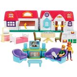 Sunman Hommy Home Sweet Home Bebek Evi Oyun Seti 14 Parça