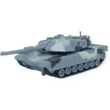 Sunman Kamuflajlı Askeri Tank Oyuncak - Gerçekçi Detaylı Model Savaş Tankı - Gri