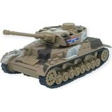 Sunman Kamuflajlı Askeri Tank Oyuncak - Gerçekçi Detaylı Model Savaş Tankı - Kahverengi