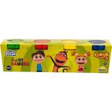 Sunman Kukuli 4'lü Oyun Hamuru 560 gr