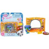 Sunman Littlest Pet Shop Minişler Figür Set Pet Nook G7#31 Papağan 00592