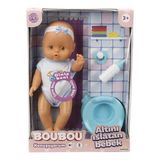 Sunman Oyuncak Boubou Altını Islatan Konuşan Bebek Seti 30CM S02030121 (Karışık Renk, 1 Adet) - Yok