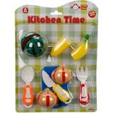 sunman oyuncak little chef kesme tahtalı sebze ve meyve seti 10 parça sun-s00003711 - Yok
