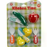 Sunman Oyuncak Little Chef Kesme Tahtalı Sebze Ve Meyve Seti 10 Parça