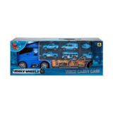 Sunman Oyuncak Maxx Wheels Çantalı Transporter Taşıyıcı Tır 40Cm S00002327 (Karışık Renk 1 Adet)