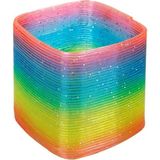 sunman oyuncak rainbow renkli stres yayı s00001161 (karışık model 1 adet) - Yok