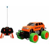 Sunman Oyuncak Uzaktan Kumandalı 1:18 Neon Jumbo Wheels Usb Şarjlı Araba 26 Cm S01080032