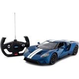Sunman Rastar 114 Ford GT Uzaktan Kumandalı Işıklı Araba S00078100 - Mavi