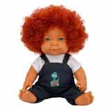 Sunman S1030151 Curly Kıvırcık Saçlı Bebek