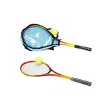 Sunman Tenis Raketi Seti, 1 Top, 1 Raket, 61 cm, Askılı Taşıma Çantalı, Çocuk ve Genç Başlangıç Seviye