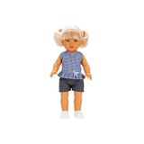 Sunman Tina Casual Bebek 45 cm - Mavi Tişörtlü