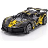 Sunman Uzaktan Kumandalı Yarış Arabası Ful Fonksiyon 17 cm 45166 Siyah Sarı