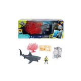 Sunman Wild Ocean Dalgıç Adam Figürlü Köpekbalığı Okyanus Avı Oyun Seti
