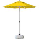 Sunminyum 225/8 Polyester Kumaşlı + 50 Litre Bidonlu Bahçe Şemsiyesi - Sarı