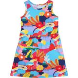 Sunny Garden Kız Çocuk Desenli Kolsuz Elbise - 1 Yaş