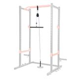 Sunny Health & Fitness SF-XFA006 Lat Çekiş Aparatı, Güç İstasyonu ve Kafes için, Çelik Yapı