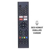 Sunny Sn50fmn602/0266 Uyumlu Google Tv Kumandası Ses Komutlu Smart Tv Kumanda