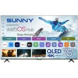 Sunny SN75QLEDM-W02M 75 inç 190 Ekran 4K Ultra HD WebOS QLED TV