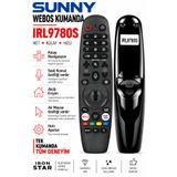 Sunny webos sesli kumanda / airmouse kumanda / sihirli kumanda muadili / Akıllı TV sesli komut kumandası / Mikrofonlu TV kumandası /Smart TV kumanda / Android TV kumanda.
