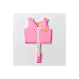 SunnyLife Çocuk Yüzme Can Yeleği 1-2 Yaş Poppy the Peach Neon Pink