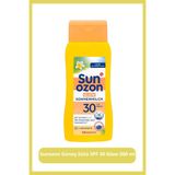 SunOzon Güneş Sütü SPF 30 Glow Işıltılı Güneş Losyon 200 ml Hassas Ciltler