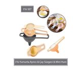 Sunplast 3 Lü Yumurta Ayırıcı & Çay Süzgeci & Mini Huni