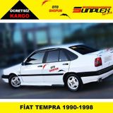 Sunplex Fiat Tempra 4 Parça 1990-1998 Cam Rüzgarlığı